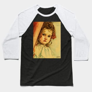 Sad little girl Baseball T-Shirt